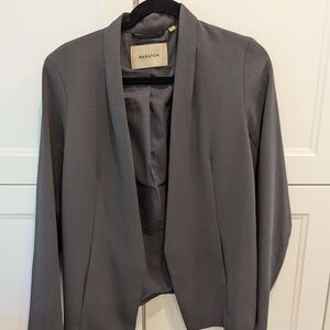 Dark grey Babaton blazer in size 8